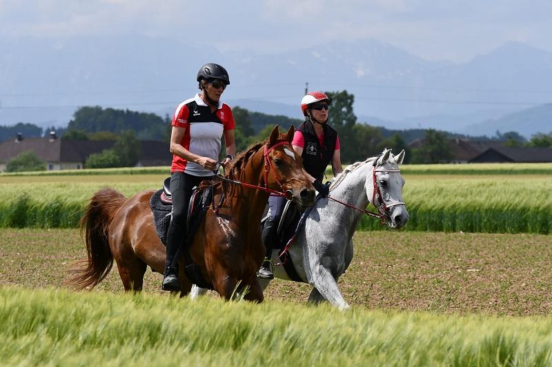 Karin Unterberger und Teresa Kiesl am Weg Richtung OÖ Landesmeistertitel (c) Barbara Miller