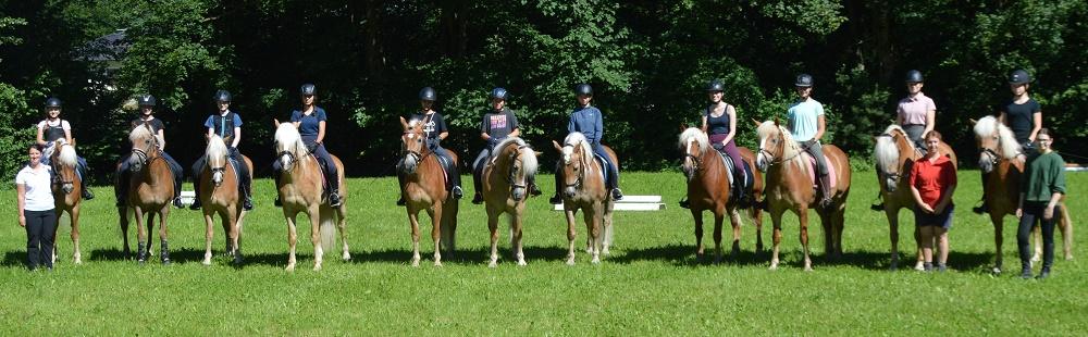 Haflinger Jugendlager 2022 (c) Barbara Spernbauer