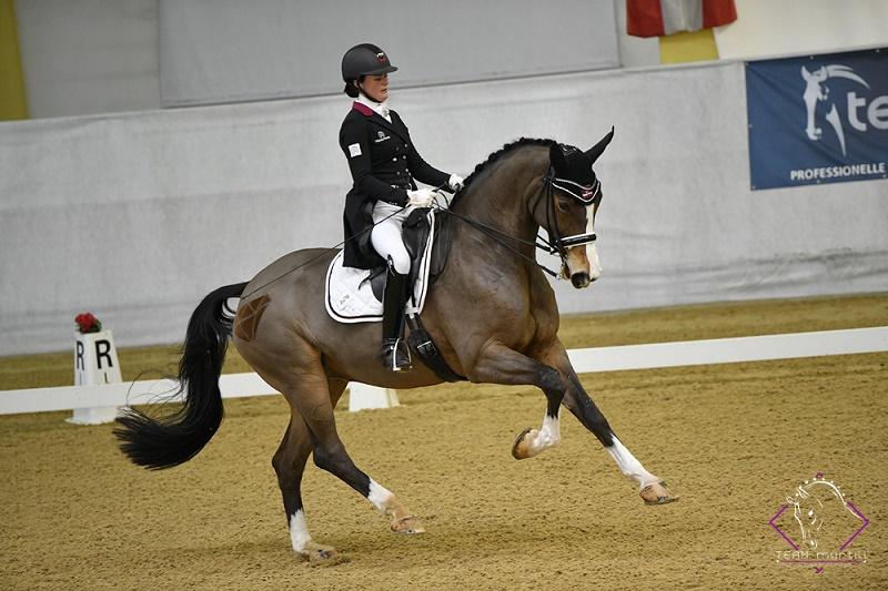 Höchstnote im Grand Prix Special für Team-Happy-Horse-Reiterin und OÖ Kaderreiterin Katharina Haas © TEAM myrtill